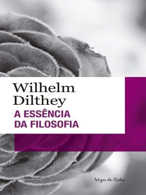 cover image of A essência da filosofia
